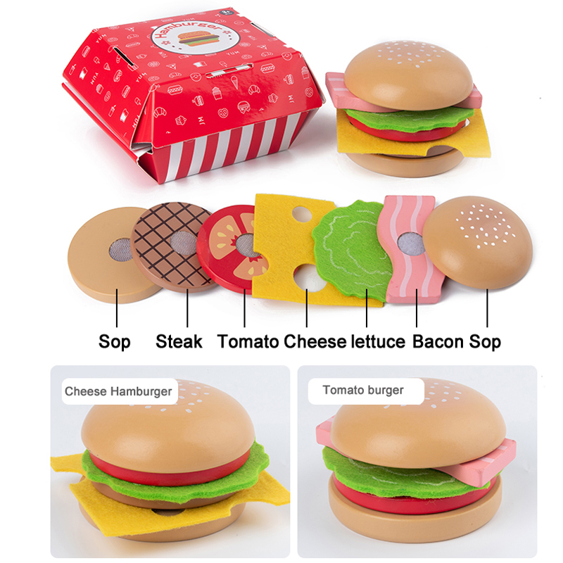 Baby toy Kitchen toys Burger S - Dry Food Baby 评论和价格