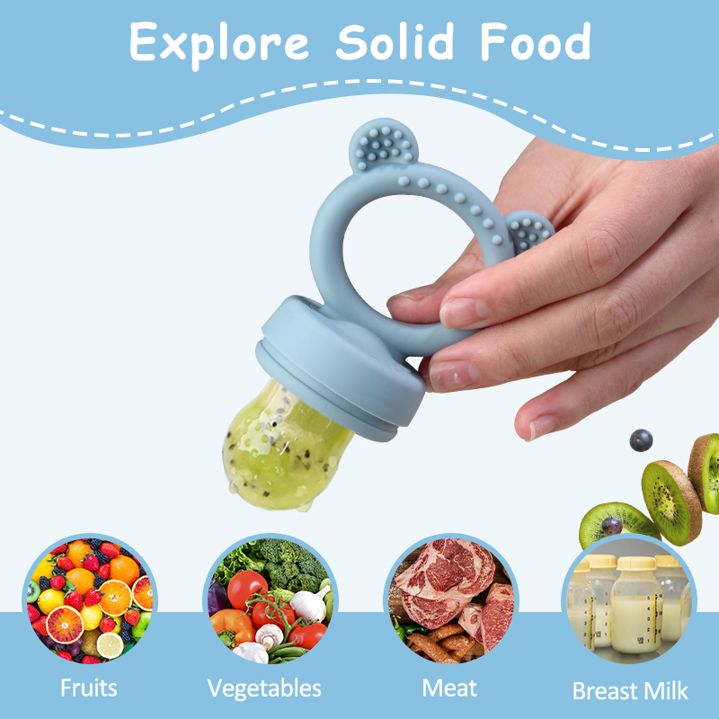 Silicone Bear Shaped Baby Frui - Baby Food Guide 评论和价格