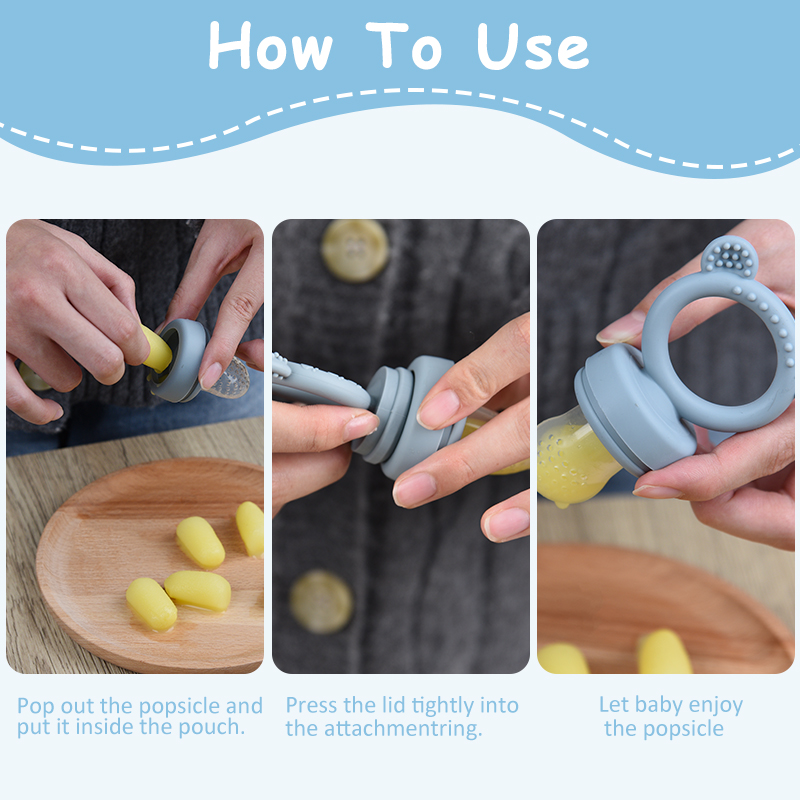 Silicone Bear Shaped Baby Frui - Baby Food Guide 评论和价格
