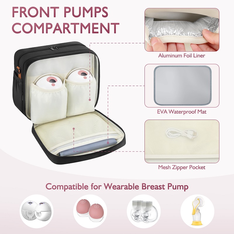 Detachable Breast Pump Bag wit - Baby Food For Travelling 评论和价格