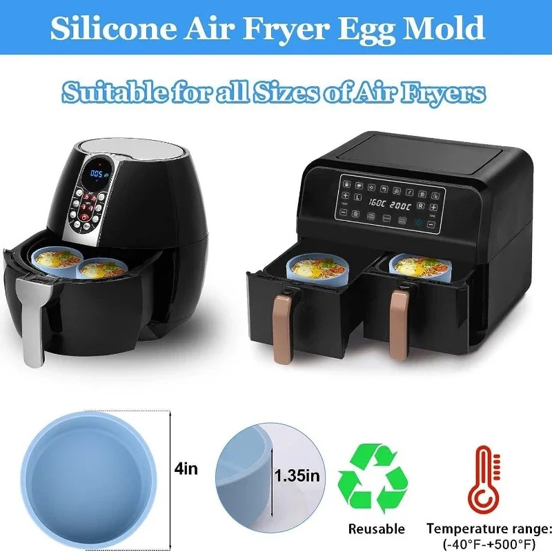 Reusable Silicone Air Fryer Eg - Baby Food Egg 评论和价格