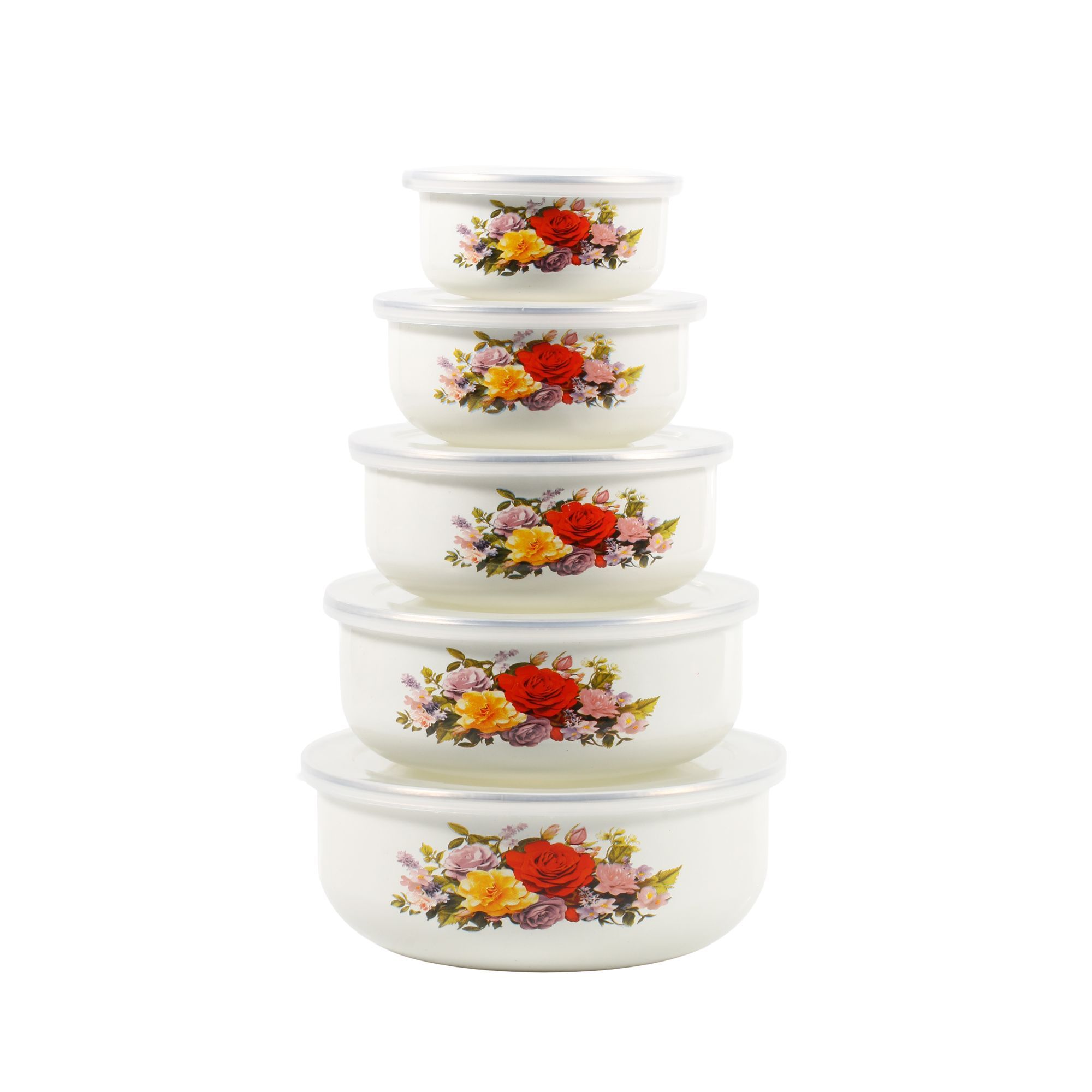 5-piece Set of Thickened Ename - Baby Food With Iron 评论和价格