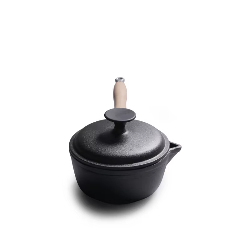 15cm Cast Iron Milk Pot with W - Baby Food With Iron 评论和价格