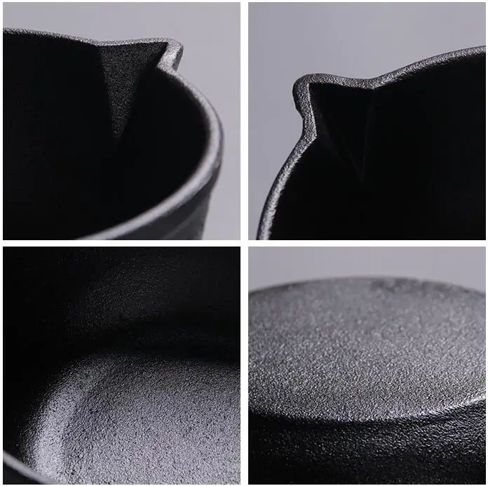 15cm Cast Iron Milk Pot with W - Baby Food With Iron 评论和价格