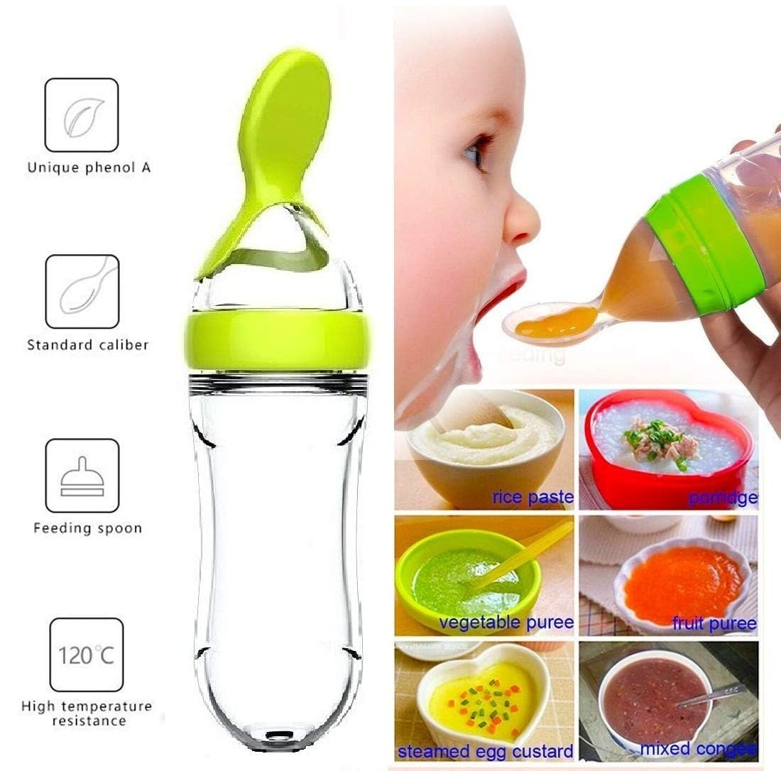 Squeezing Feeding Bottle Cup S - Baby Food Guide 评论和价格