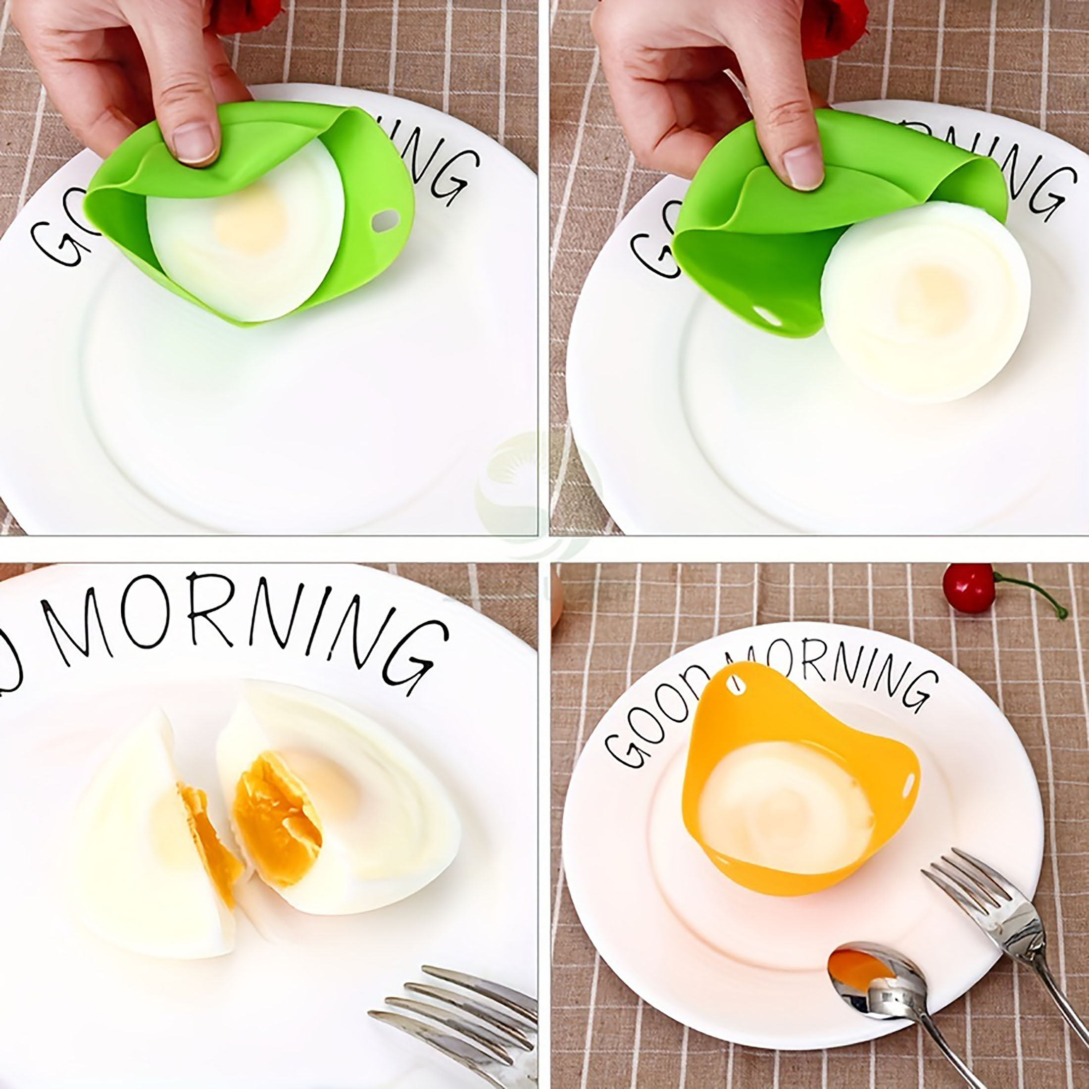 Silicone Egg Poacher Cups Egg  - Baby Food Egg 评论和价格