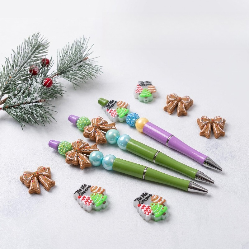 20pcs Silicone Beads Christmas - Baby Food Teether 评论和价格