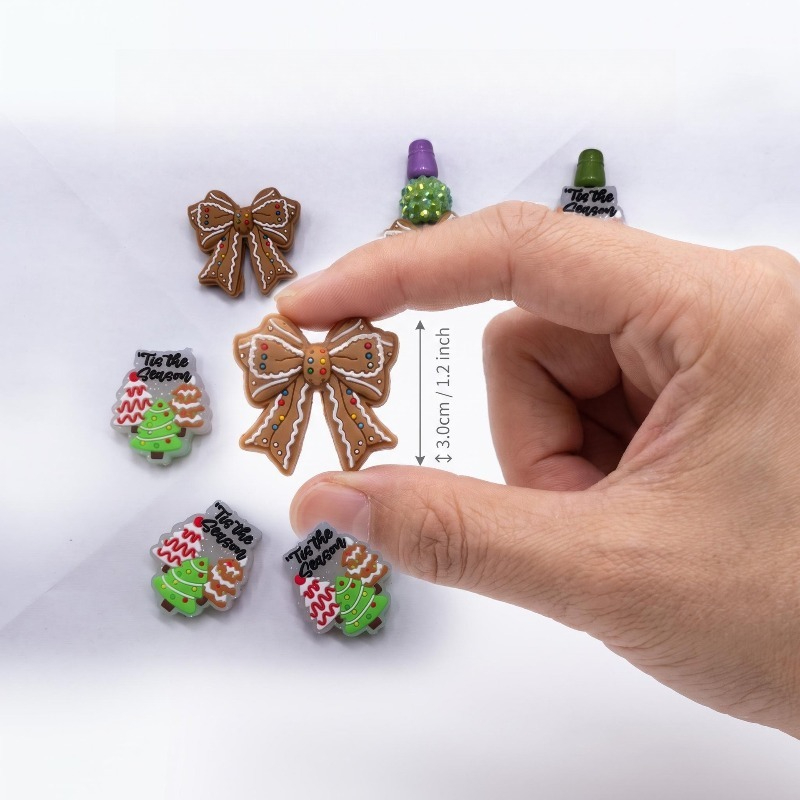 20pcs Silicone Beads Christmas - Baby Food Teether 评论和价格