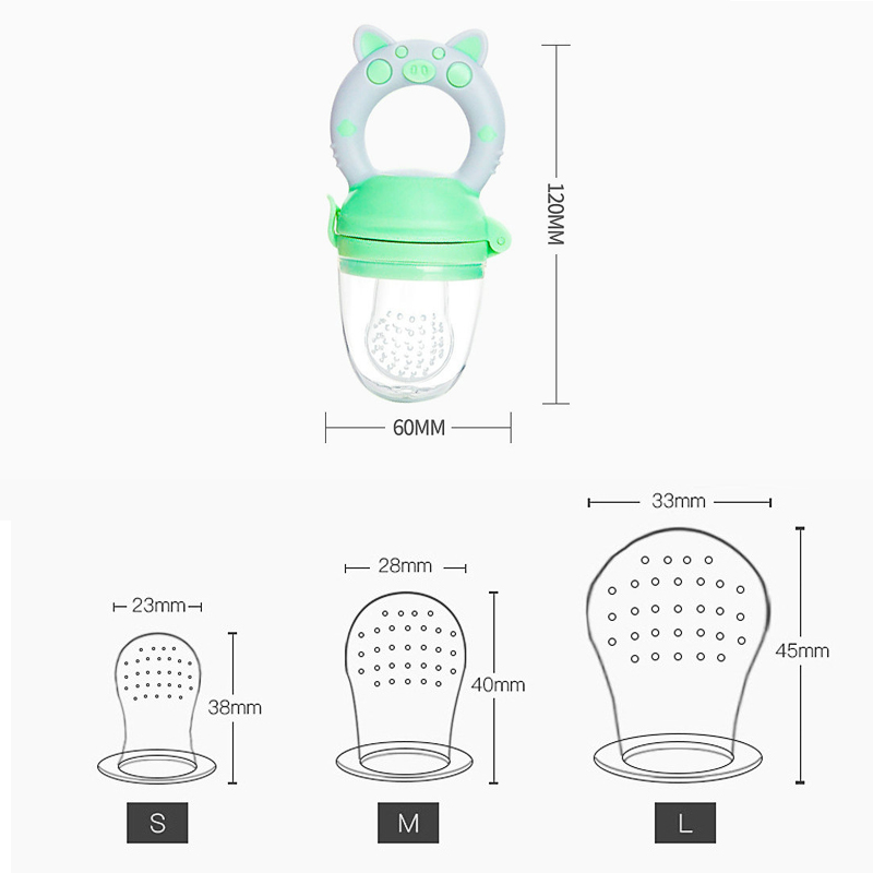 4pcs/set Silicone Fruit & Vege - Baby Food Guide 评论和价格