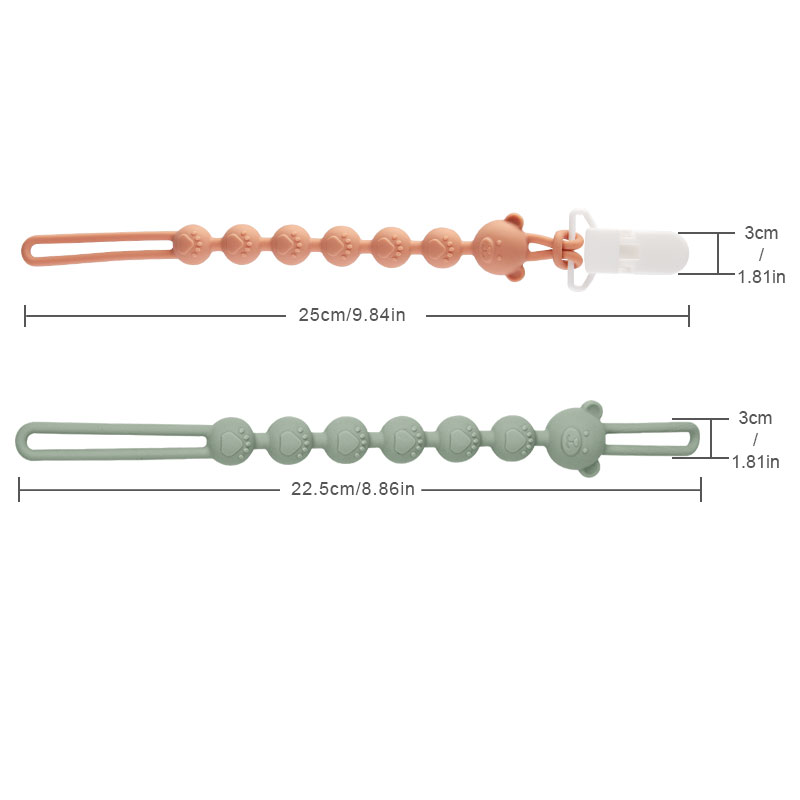 Baby Anti-drop Chain Pacifier  - Baby Food Teether 评论和价格