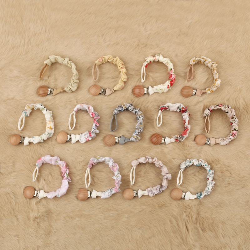 Cotton Linen Baby Pacifier Cli - Baby Food Teether 评论和价格