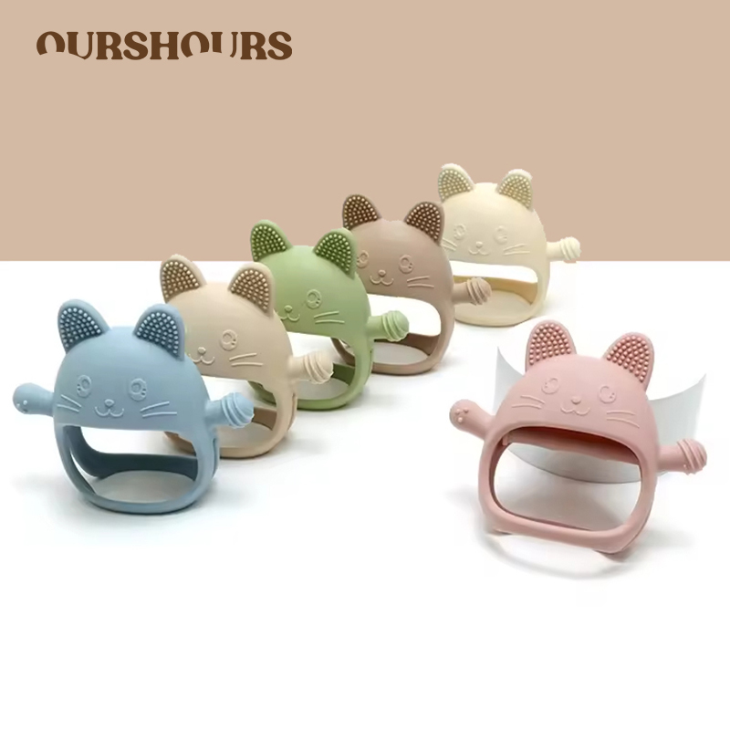 1PC Baby Silicone Teethers Glo - Baby Food Teether 评论和价格