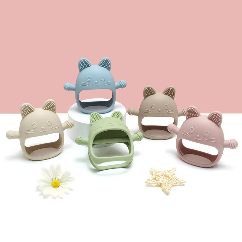1PC Baby Silicone Teethers Glo - Baby Food Teether 评论和价格