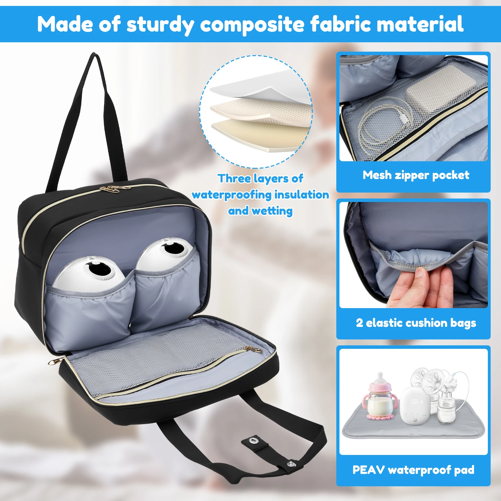 Breast Pump Storage Bag with I - Baby Food For Travelling 评论和价格