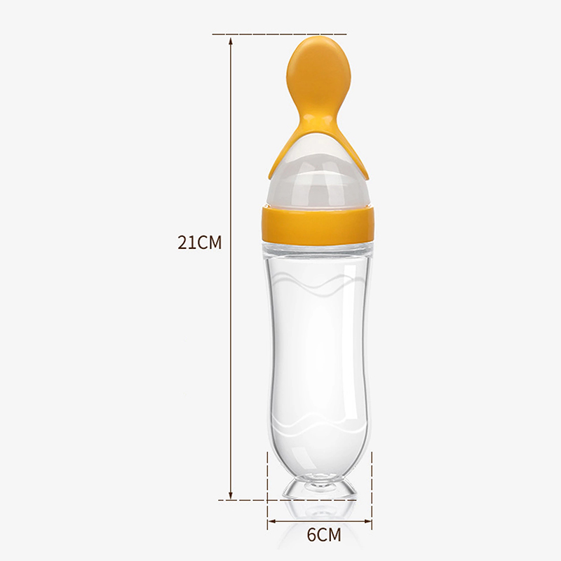 Squeezing Feeding Bottle Silic - Baby Food Guide 评论和价格