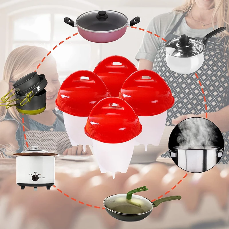 3/6pcs BPA Free Silicone Egg B - Baby Food Egg 评论和价格