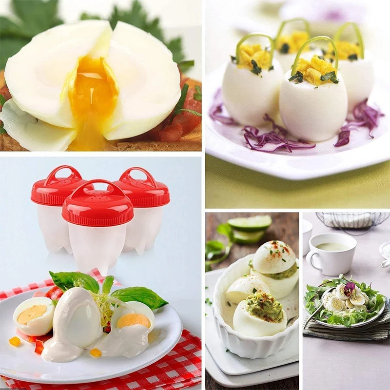 3/6pcs BPA Free Silicone Egg B - Baby Food Egg 评论和价格