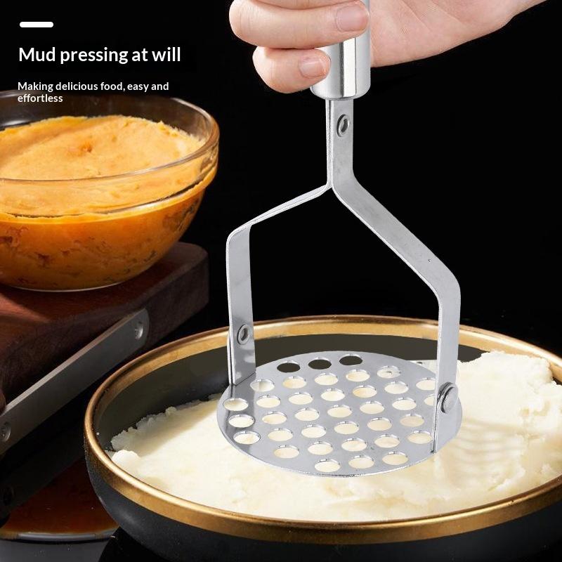 Stainless Steel Potato Masher  - Baby Food With Iron 评论和价格