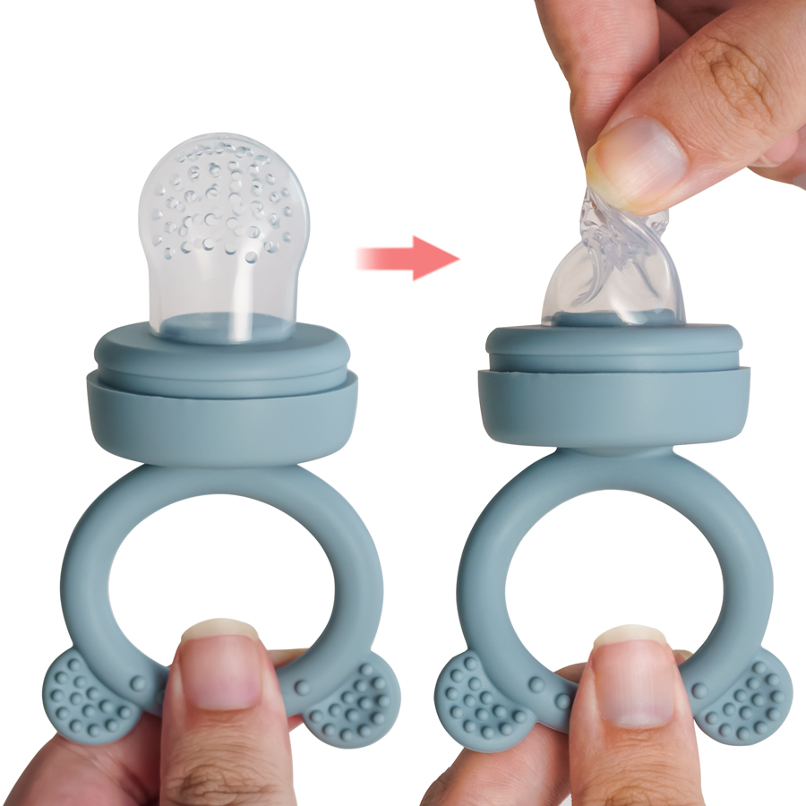 Baby Pacifier Fruit Feeder Cov - Baby Food For 6 Months 评论和价格