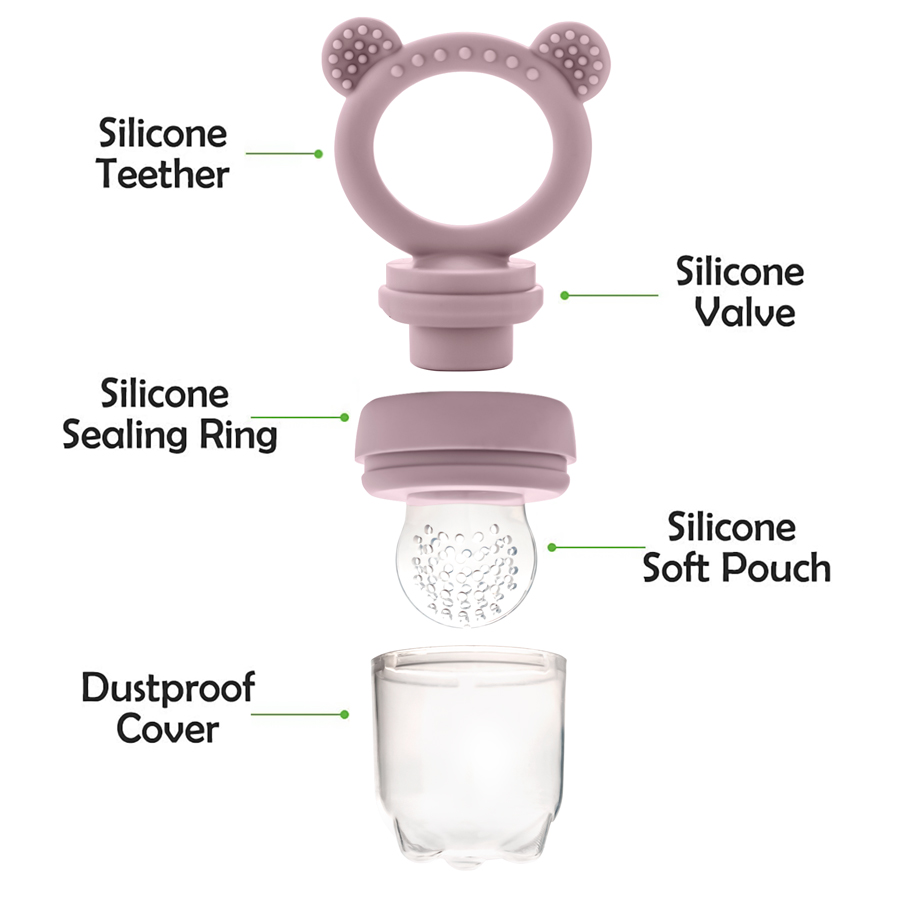 Baby Pacifier Fruit Feeder Cov - Baby Food For 6 Months 评论和价格