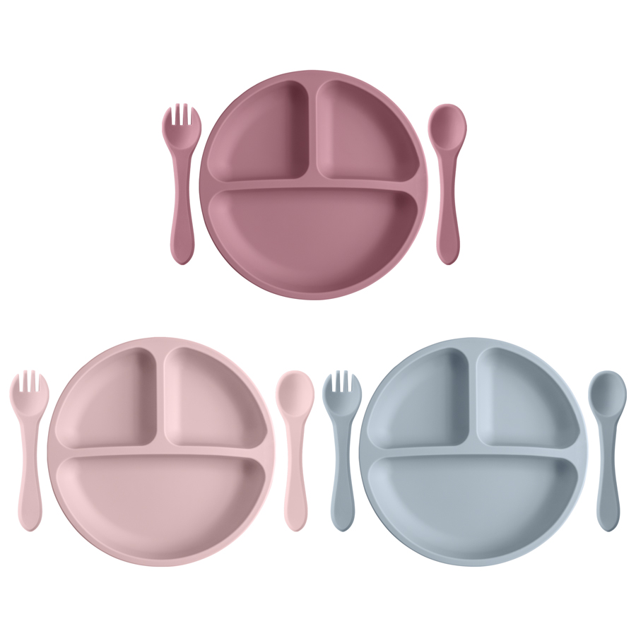 3PCS Children's Tableware Set  - Baby Food Guide 评论和价格