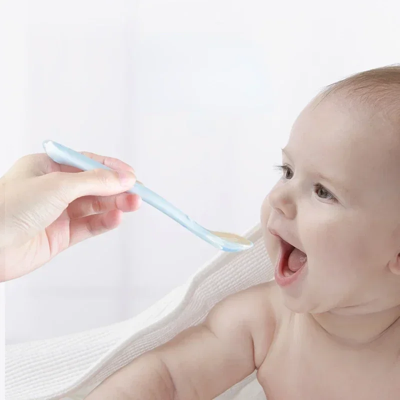 Soft Silicone Baby Spoon Toddl - Baby Food Guide 评论和价格
