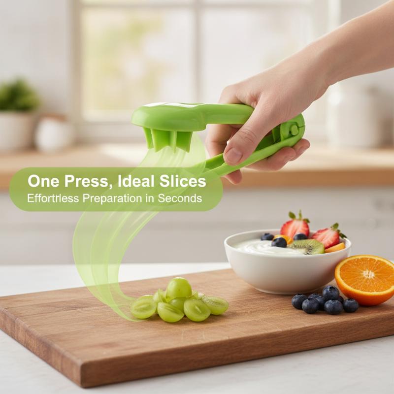 NEW 1Pc Food Grade Grape Slice - Baby Food With Iron 评论和价格
