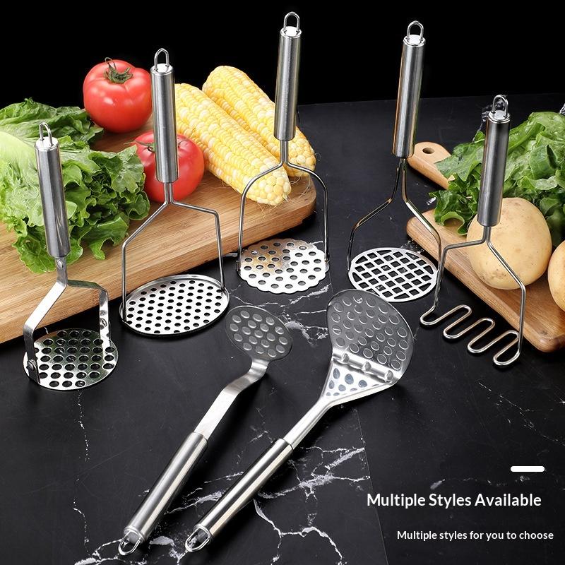 1Pcs Stainless Steel Potato Ma - Baby Food With Iron 评论和价格