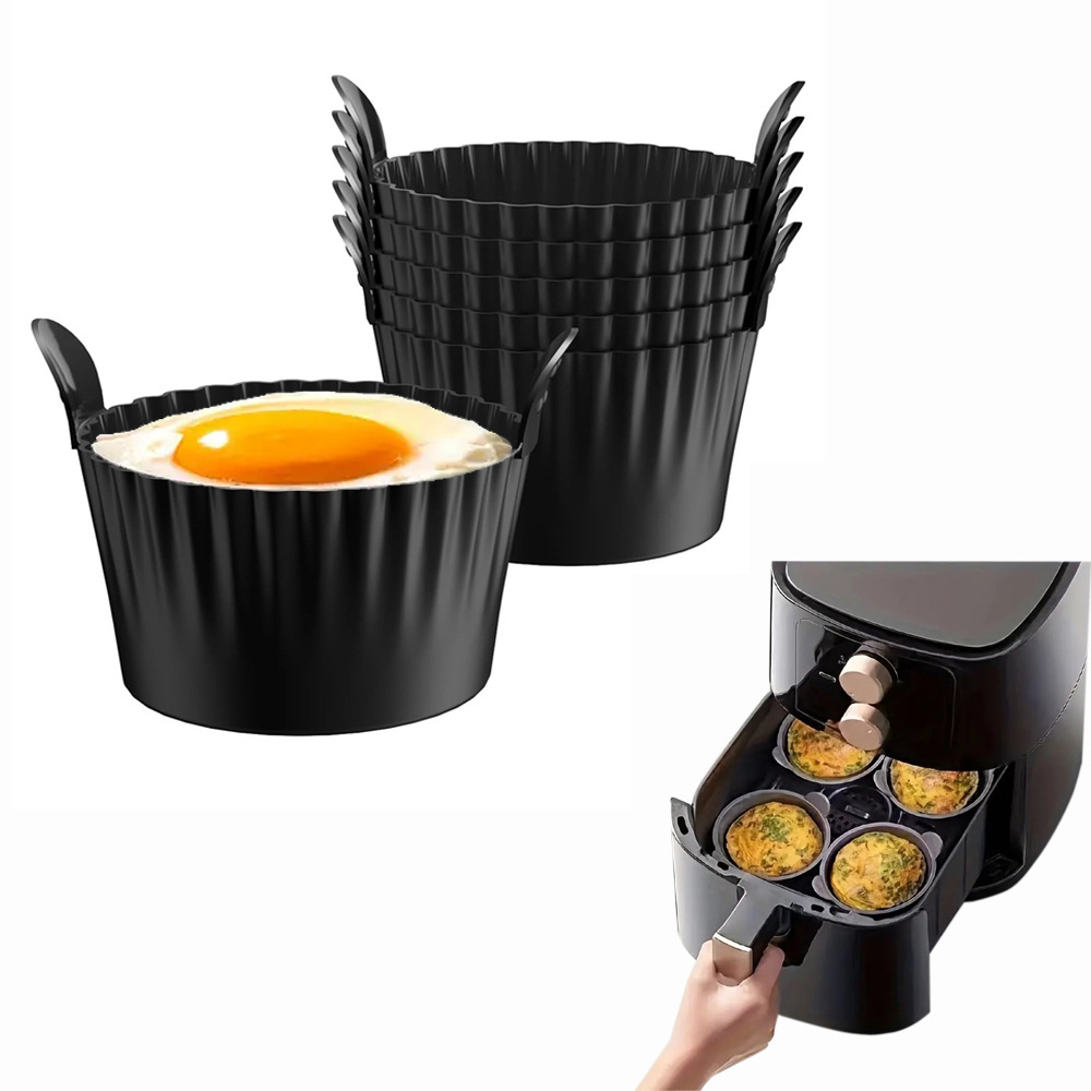 4Pcs Air Fryer Egg Poacher Foo - Baby Food Egg 评论和价格