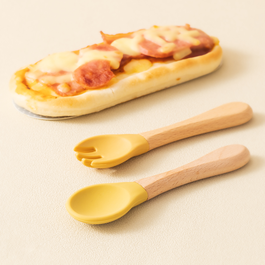 2PCS Baby Learning Spoons Uten - Baby Food Guide 评论和价格