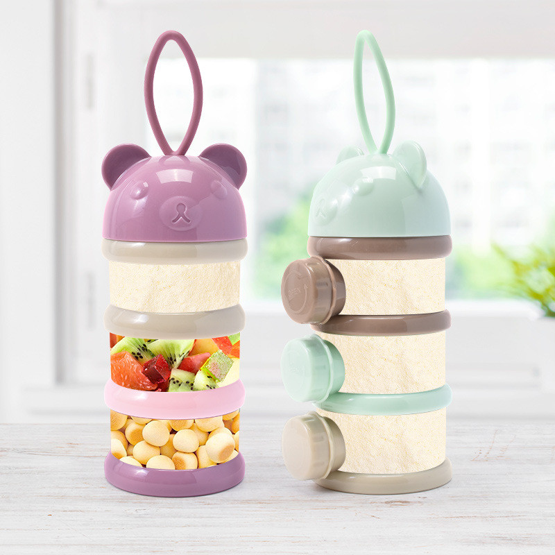 3/4 Layers Bear Baby Milk Powd - Baby Food For Travelling 评论和价格