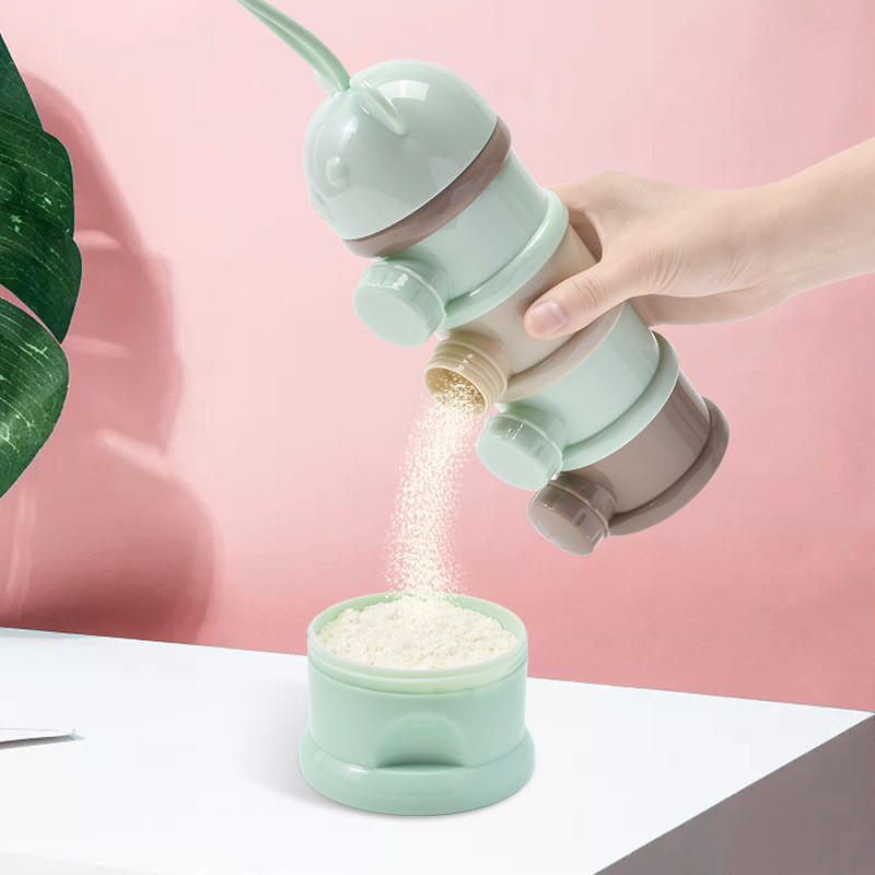 3/4 Layers Bear Baby Milk Powd - Baby Food For Travelling 评论和价格