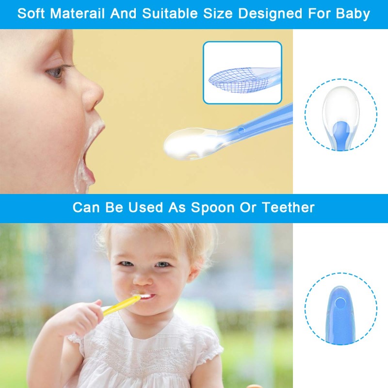 BPA Free Baby Silicone Spoons  - Baby Food Guide 评论和价格