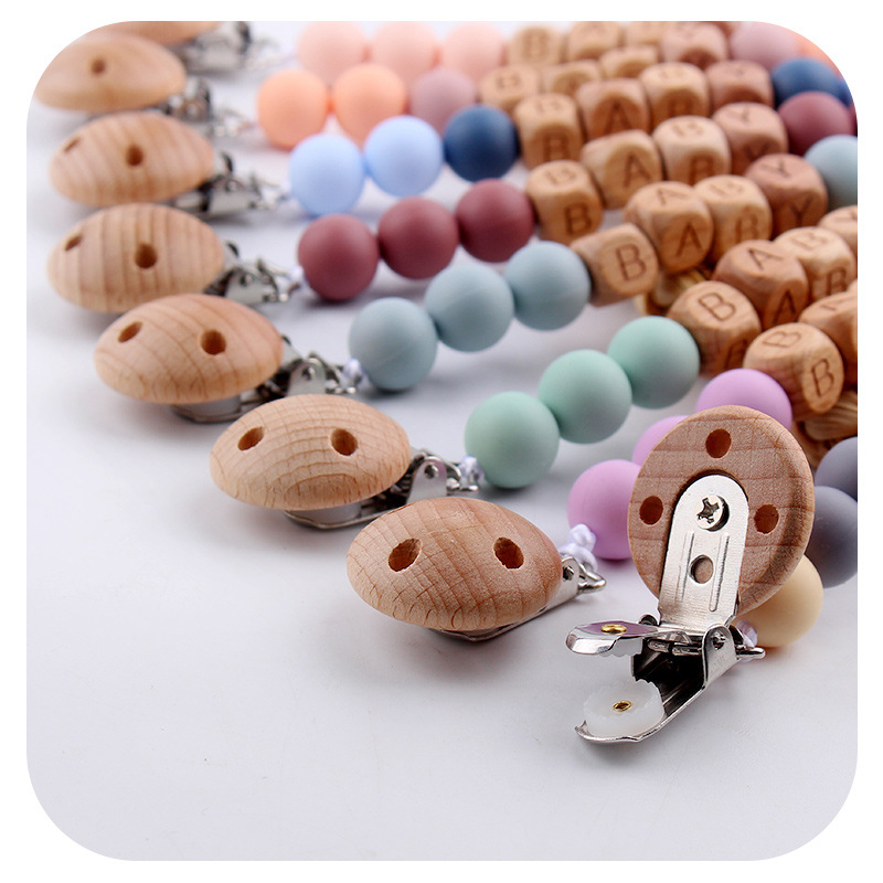 New Baby Pacifier Clips Person - Baby Food Teether 评论和价格
