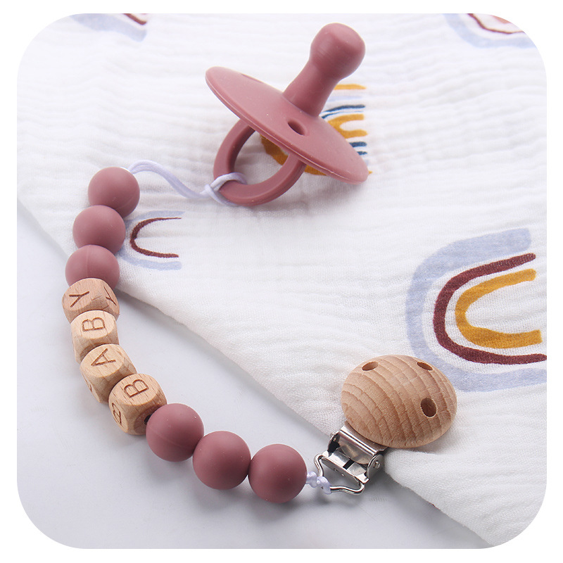 New Baby Pacifier Clips Person - Baby Food Teether 评论和价格