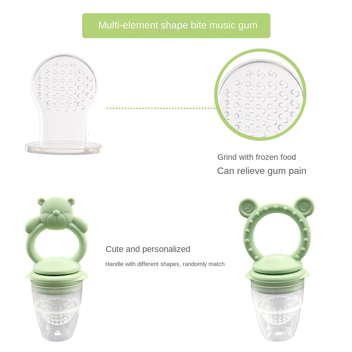 Food Grade Silicone Baby Teeth - Baby Food Guide 评论和价格
