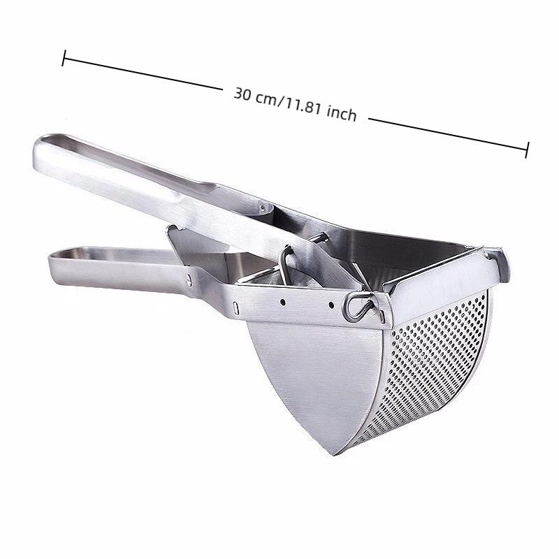 Potato Masher Stainless Steel  - Baby Food With Iron 评论和价格