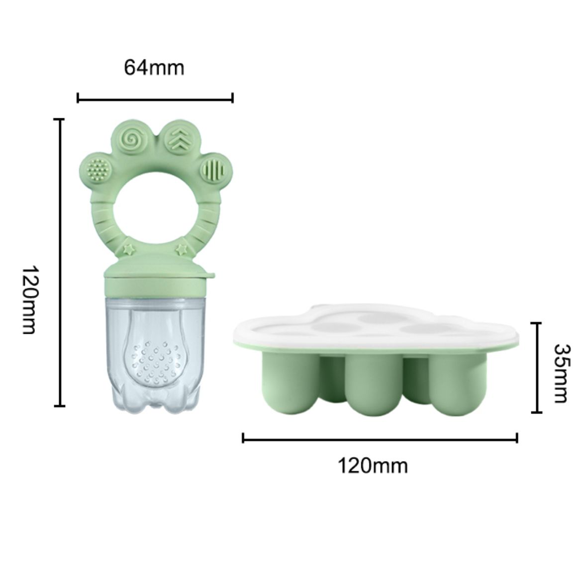 Baby Fruit Food Feeder & Freez - Baby Food Guide 评论和价格